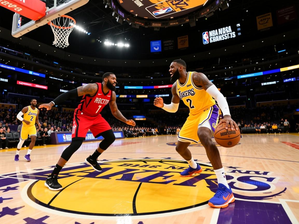 NBA常规赛新赛季开战火箭大胜湖人  第2张