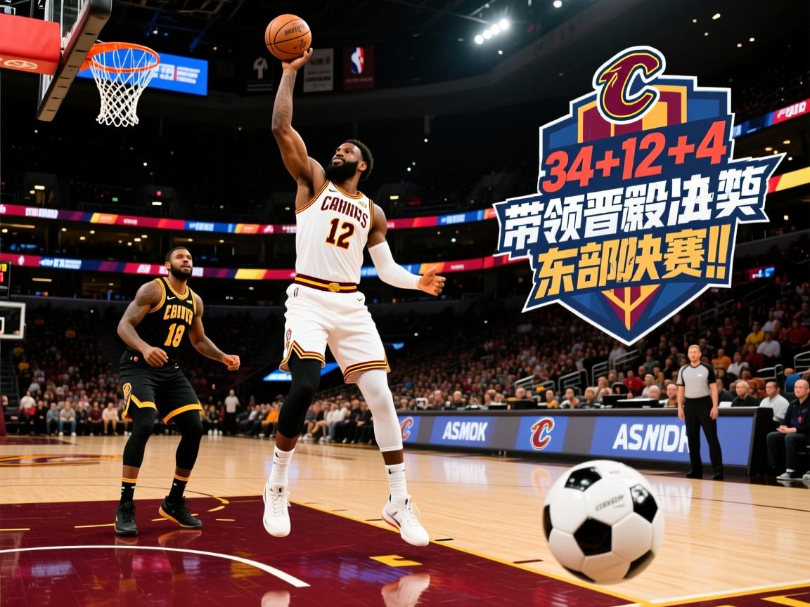 詹姆斯砍下34+12+4,带领骑士晋级东部决赛 第2张